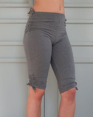 Grey Pigeon pants short